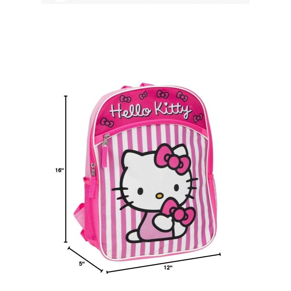 Fast Forward Girls' Backpack, Pink, Large - Picture 5 of 5